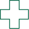 Animated cross representing emergency dentistry